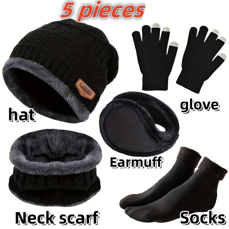 Men's winter hat, outdoor wint - Muffler Men Wool recensione e prezzo