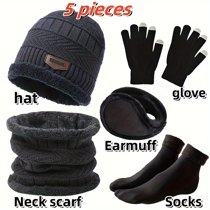 Men's winter hat, outdoor wint - Muffler Men Wool recensione e prezzo