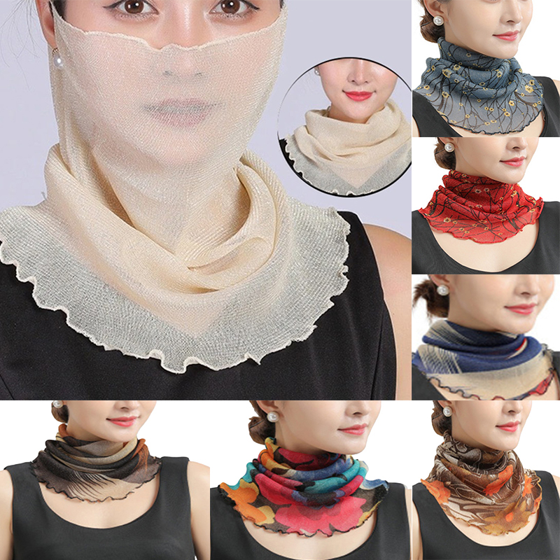 Spring Summer Chiffon Neck Col - Ascot Neck Scarf recensione e prezzo