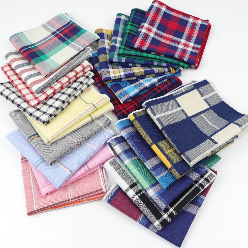 Men Cotton Handkerchiefs Woven - Handkerchief Cotton Men recensione e prezzo