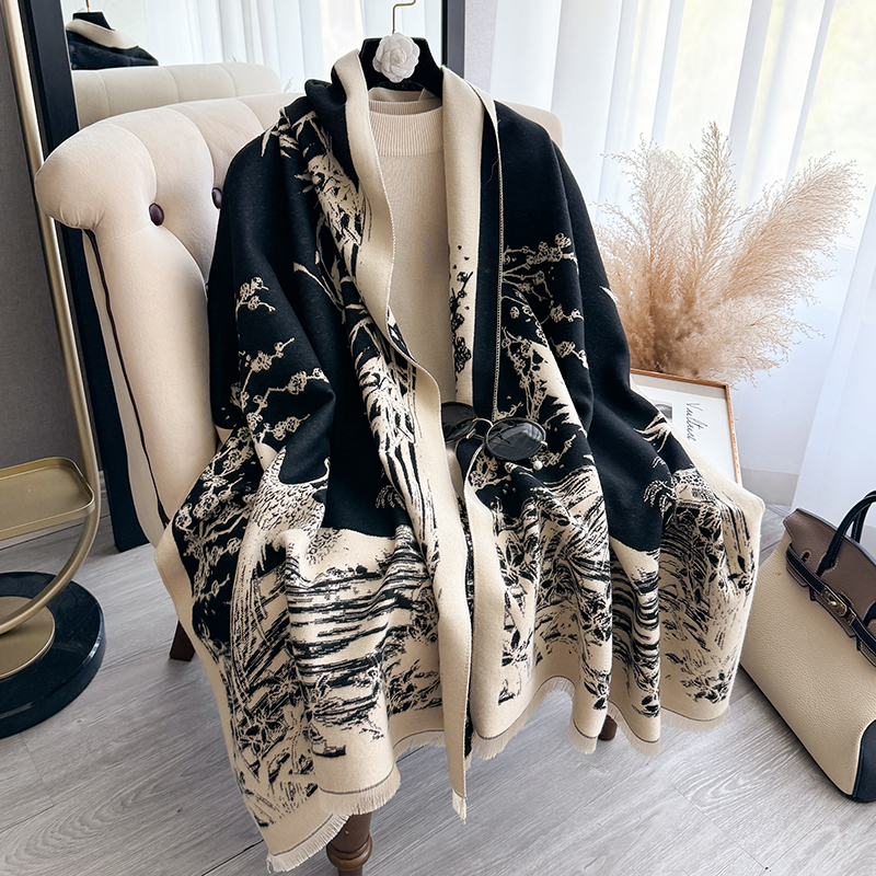 Women Winter Cashmere Scarf Wh - Woven Scarf Blanket recensione e prezzo