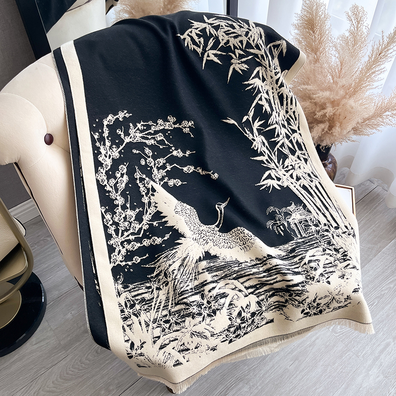 Women Winter Cashmere Scarf Wh - Woven Scarf Blanket recensione e prezzo