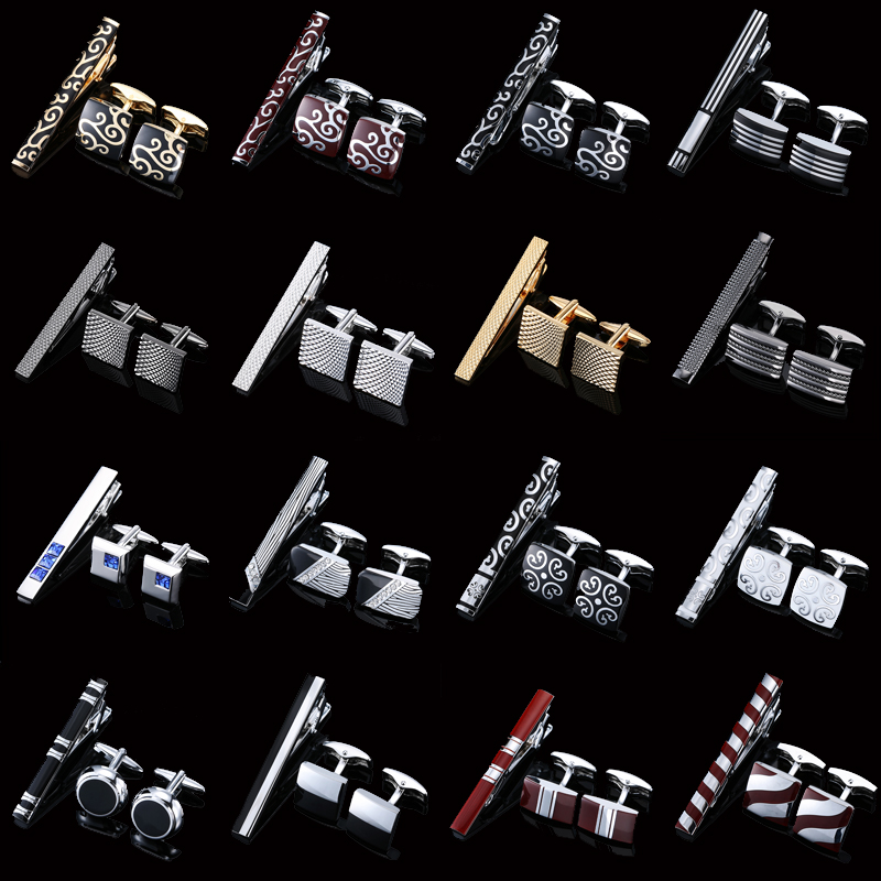 High quality cuff and tie clip - Tie Bar Set Gift recensione e prezzo