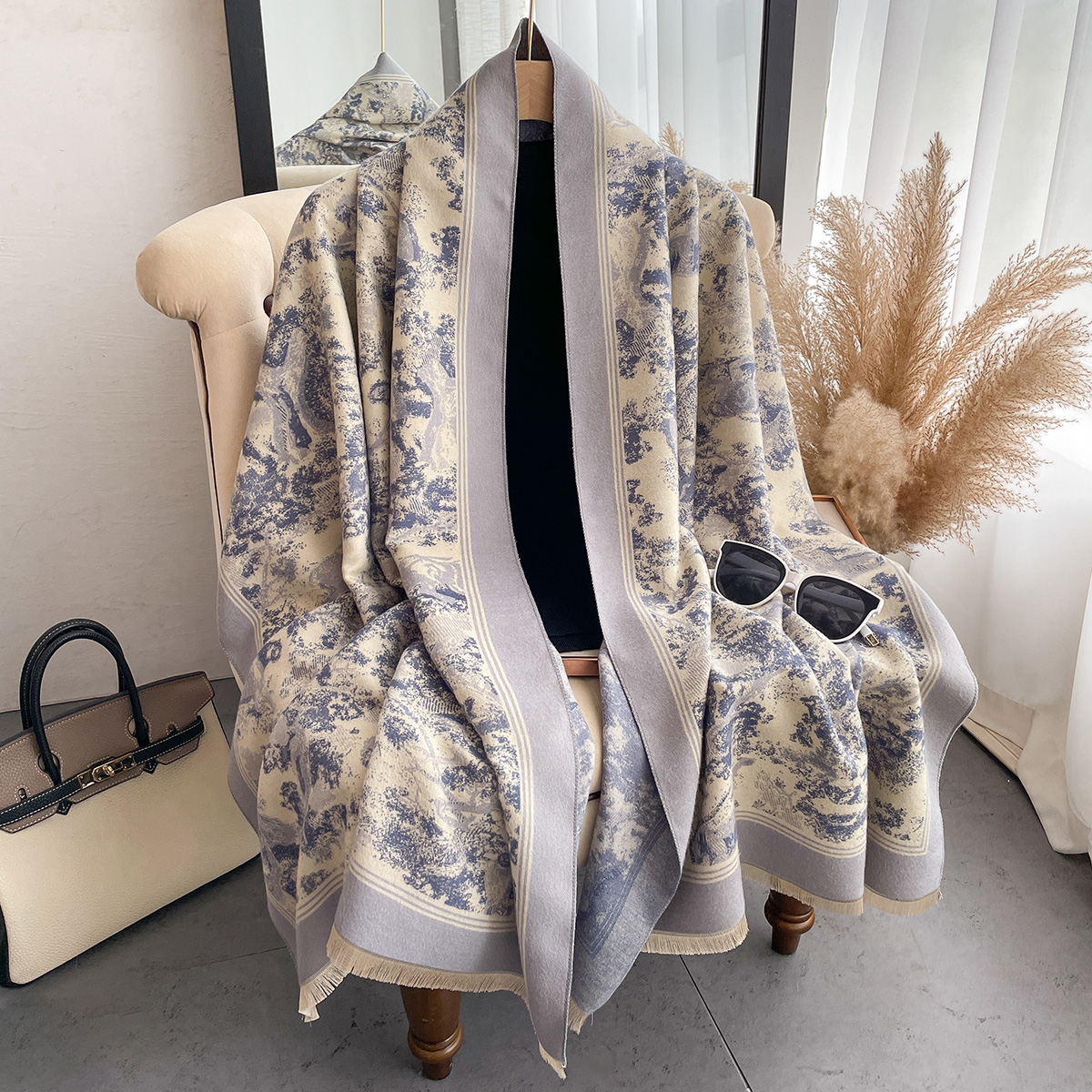 Luxury Winter Cashmere Scarf W - Woven Scarf Blanket recensione e prezzo
