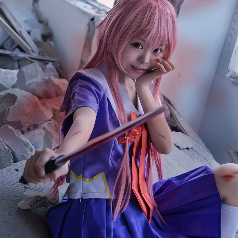 Yuno Gasai Future Diary Cospla - Bow Tie Pre Tied recensione e prezzo