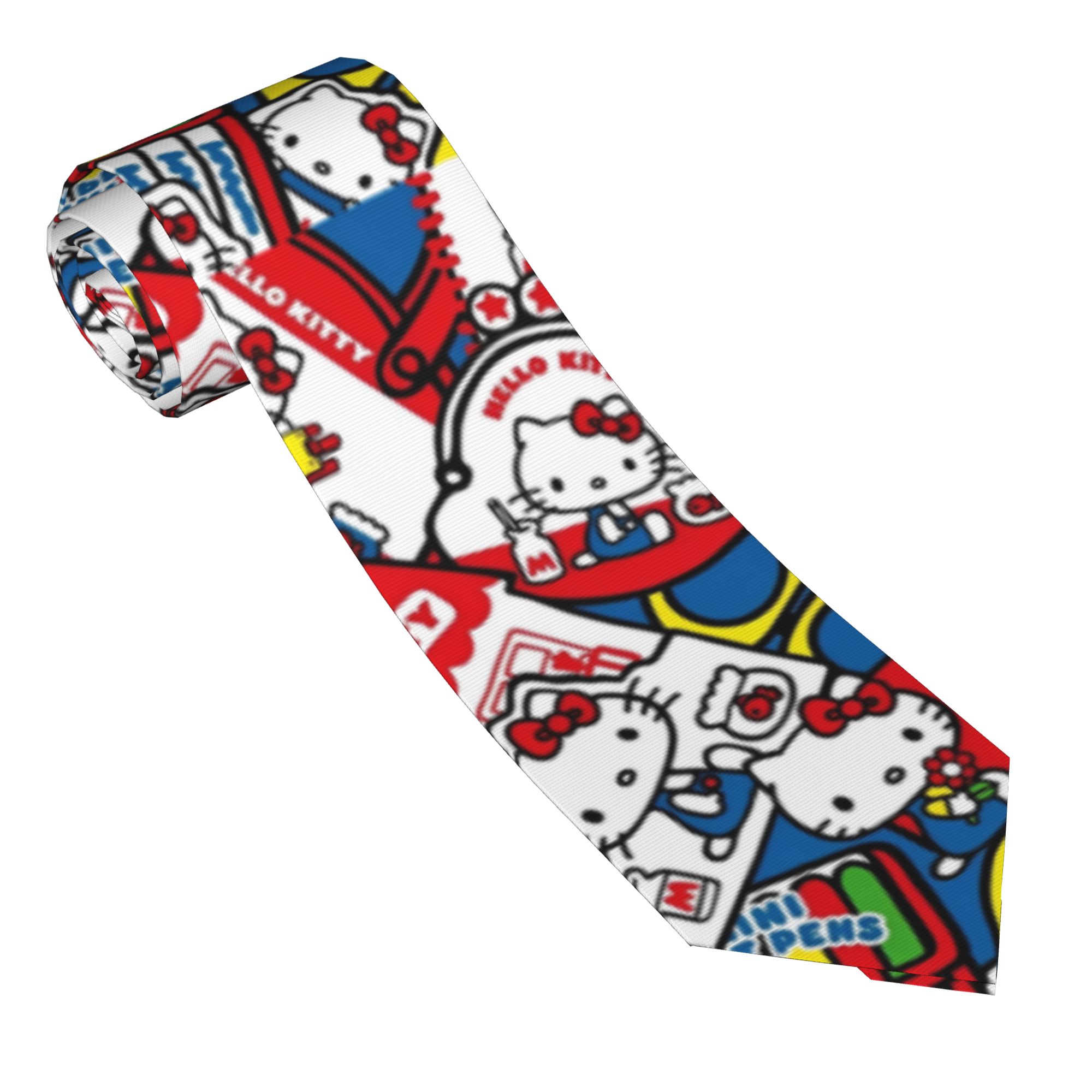 Hello Kitty Colorful Neckties  - Skinny Tie Men recensione e prezzo