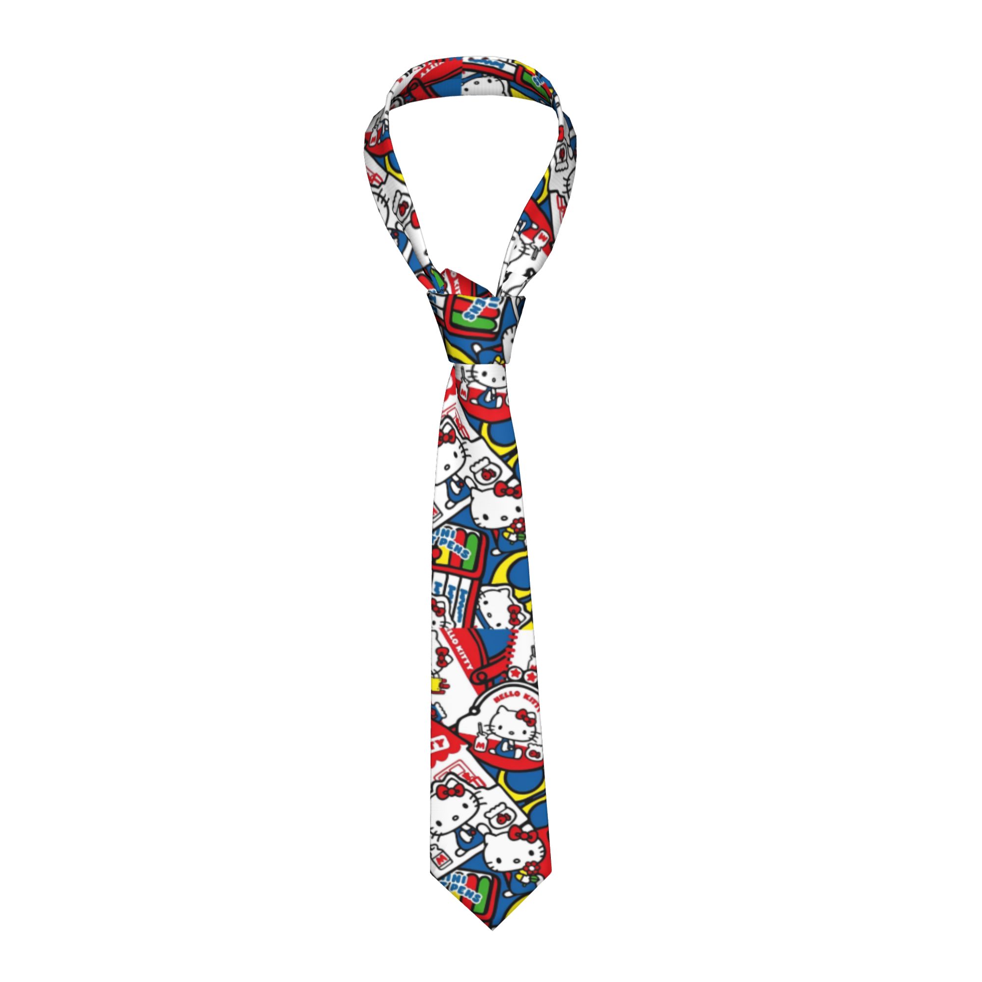 Hello Kitty Colorful Neckties  - Skinny Tie Men recensione e prezzo