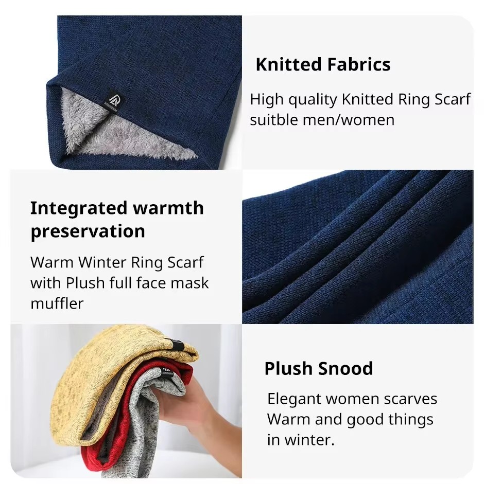 Unisex Solid Cashmere Like Plu - Muffler Men Wool recensione e prezzo