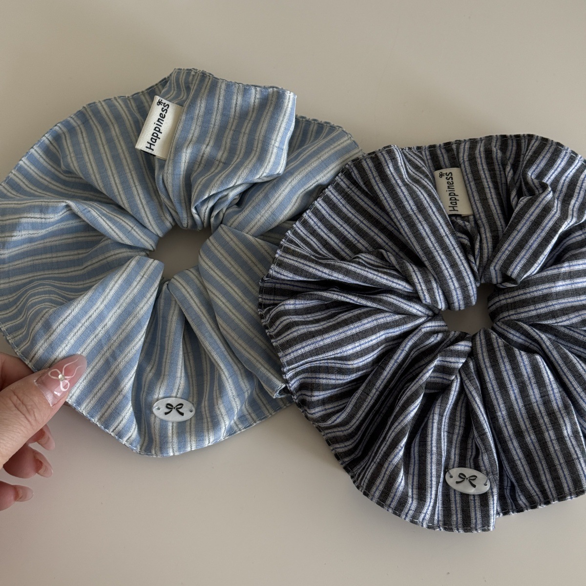 Korea Fashion Stripe Hair Rubb - Silk Tie Striped recensione e prezzo