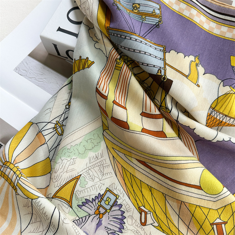 Fashion 135x135cm Silk Wool Sc - Pashmina Wrap Large recensione e prezzo