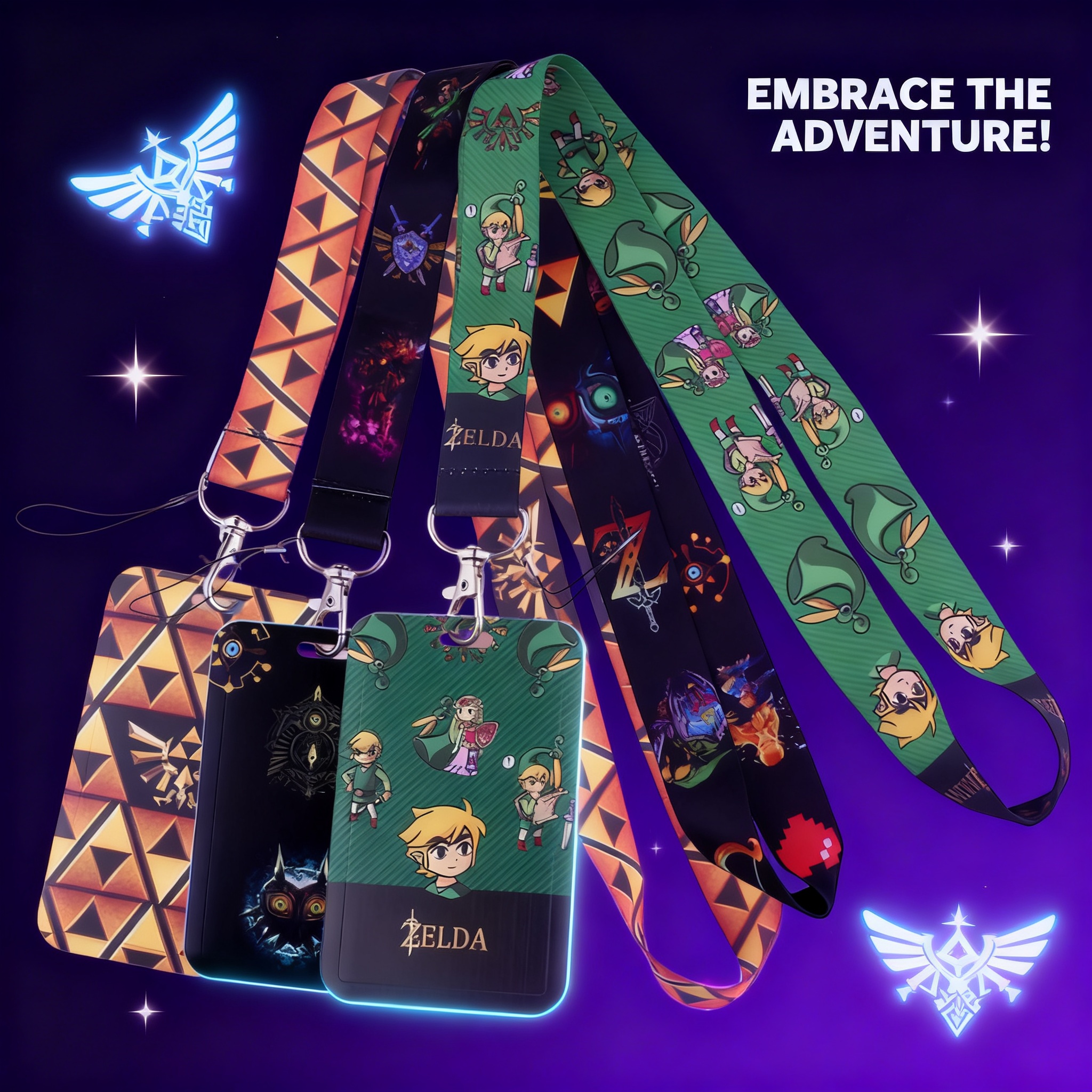 Cartoon Game Lanyards for Key  - Lanyard Badge Holder recensione e prezzo