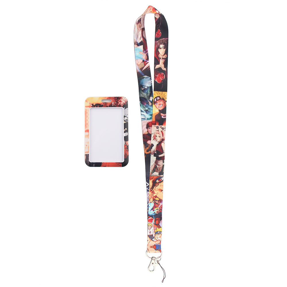 Japanese Anime Red Clouds Busi - Lanyard Badge Holder recensione e prezzo
