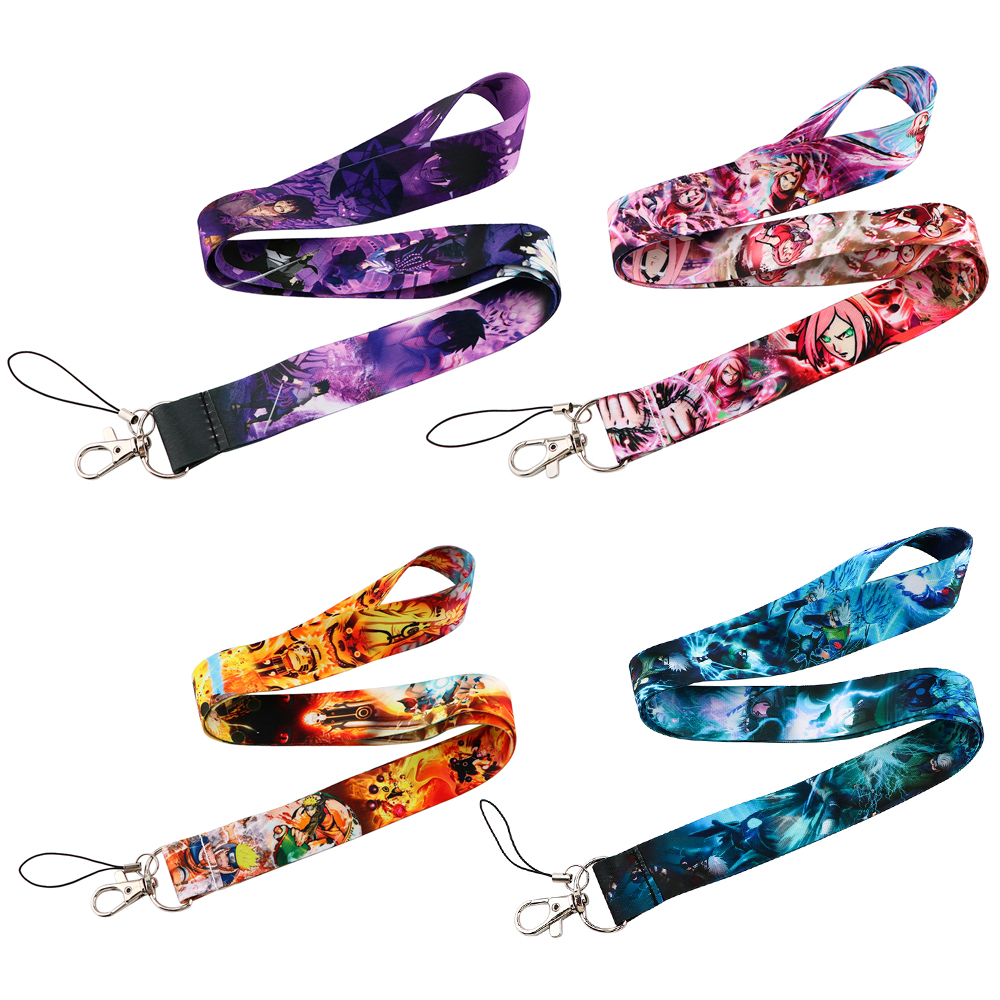 Japanese Anime Red Clouds Busi - Lanyard Badge Holder recensione e prezzo