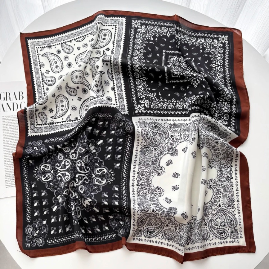 2025 Silk Shawl Square Scarf F - Bandana Cotton recensione e prezzo