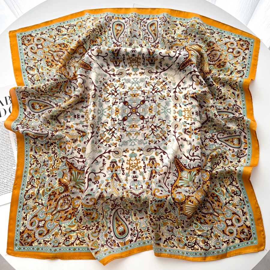 2025 Silk Shawl Square Scarf F - Bandana Cotton recensione e prezzo