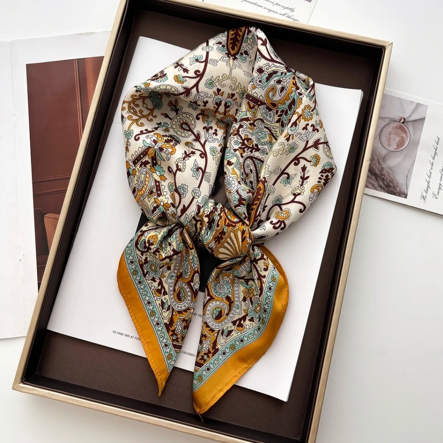 2025 Silk Shawl Square Scarf F - Bandana Cotton recensione e prezzo