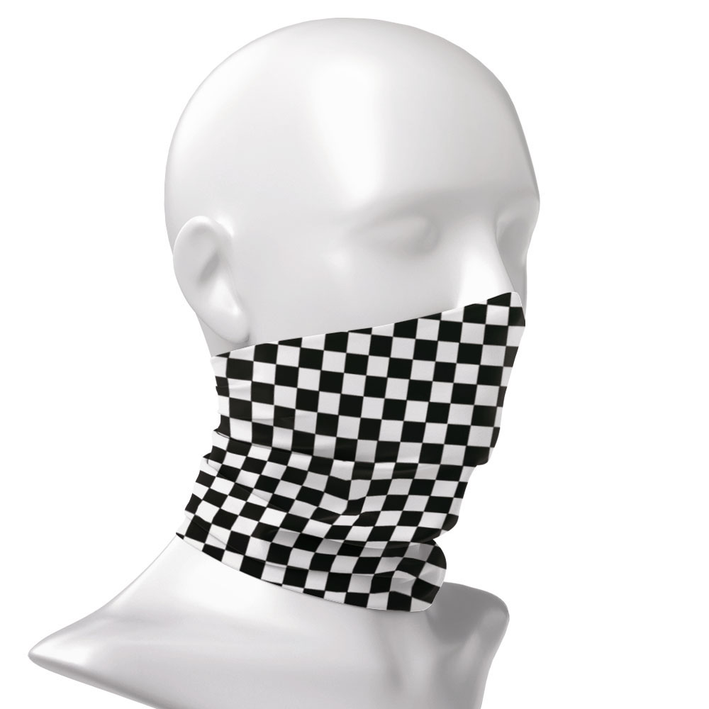 Checkered Ska Printed Headband - Neck Warmer Tube recensione e prezzo